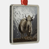 Yak in Nepal Ornament Aus Metall (Rechts)