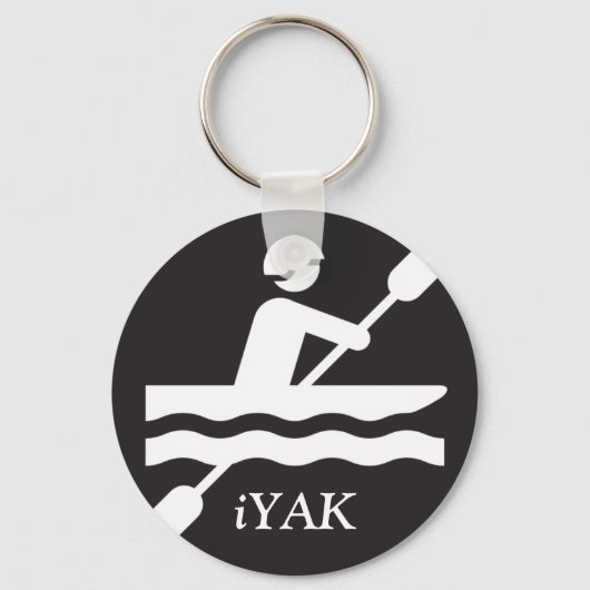 YAK, Kayaking Schlüsselanhänger (Vorderseite)