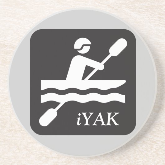 YAK, Kayaking Untersetzer (Vorne)