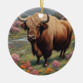 Yak Keramik Ornament (Vorne)