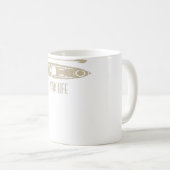 Yak Life Kayak Life Kajak und Paddeln Kaffeetasse (VorderseiteRechts)