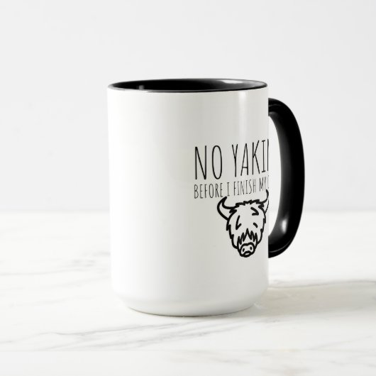 Yak Pun Tasse - Vater Joke Puns (VorderseiteRechts)