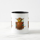 Yak spielt mit Yo-Yos Tasse (Zentrum)