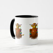 Yak spielt mit Yo-Yos Tasse (Vorderseite Links)