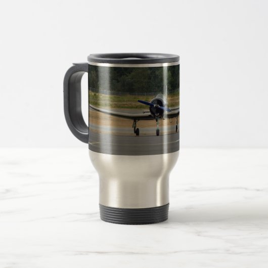 Yak Trainer Warbird Reisebecher (Vorderseite Links)