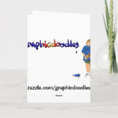 YAK Yackety-yak birthday chatting card Karte (Rückseite)