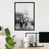 Yakama Indische Häuptlinge vor der Hauptstadt 1927 Poster (Heimbüro)