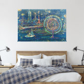 Yakan-Hikou: Flight by Night  Leinwanddruck (Insitu (Schlafzimmer))