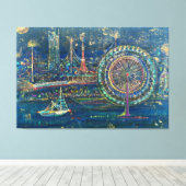 Yakan-Hikou: Flight by Night  Leinwanddruck (Insitu (Holzboden))