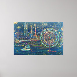 Yakan-Hikou: Flight by Night Leinwanddruck