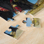 YakBos grunniens Bos mutus in Yamdrok See Puzzle (Seite)