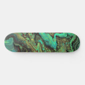 Yakety 2 Bold Grüner Skateboard Deck (Horizontal)