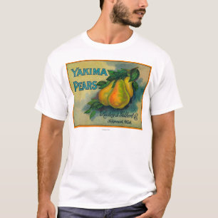 Yakima Birnen-Kiste LabelToppenish, WA T-Shirt