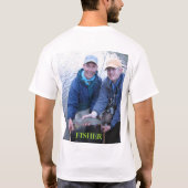 Yakima Fluss-Fliegen-Fischen T-Shirt (Rückseite)