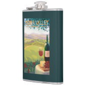 Yakima Tal, WashingtonWine Land Flachmann (Links)