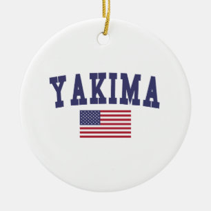 Yakima US Flagge Keramikornament