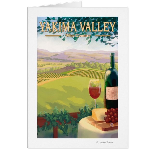 Yakima Valley, Washington Weinland (Vorne)