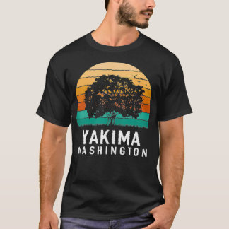 Yakima Vintag Sunset Washington Souvenir T-Shirt