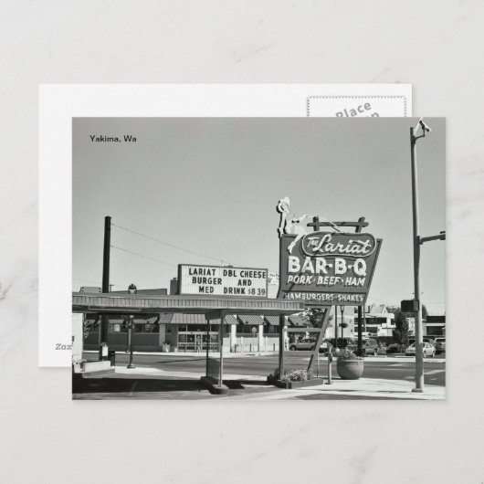 Yakima, WA Postkarte (Vorne/Hinten)