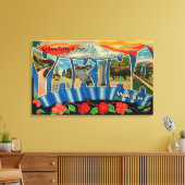 Yakima, Washington - Große Briefmarkenszenen 2 Leinwanddruck (Insitu (Wohnzimmer))