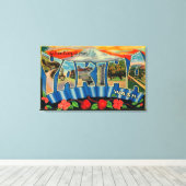 Yakima, Washington - Große Briefmarkenszenen 2 Leinwanddruck (Insitu (Holzboden))