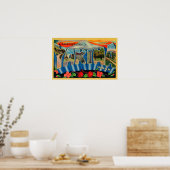 Yakima, Washington - Große Briefmarkenszenen Poster (Küche)