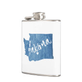 Yakima Washington Wood Grain Flachmann (Links)