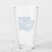 Yakima Washington Wood Grain Glas (Rückseite)