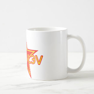 Yakovlev roter Stern Kaffeetasse
