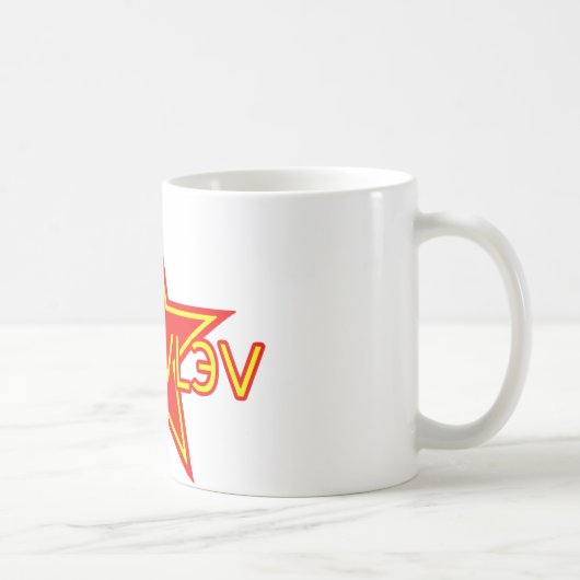 Yakovlev roter Stern Kaffeetasse (Rechts)
