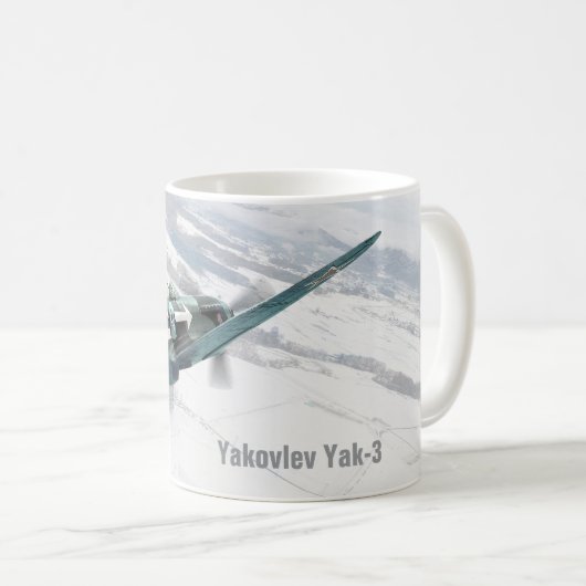 Yakovlev Yak-3 Kaffeetasse (VorderseiteRechts)