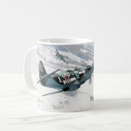 Yakovlev Yak-3 Kaffeetasse (Vorderseite Links)