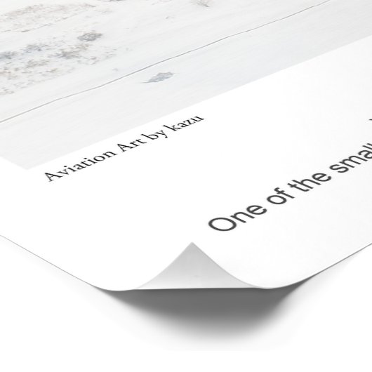 Yakovlev Yak-3 Poster (Ecke)