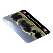 Yaks, Nomaden aus dem Himalaya - Tibet / Ladakh Ya Magnet (Rechte Seite)