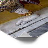 Yaksha-Statue in Bangkok Poster (Ecke)