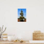 Yaksha-Statue in Bangkok Poster (Küche)