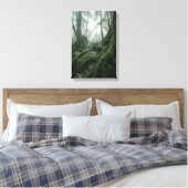 Yakushima 'Breath of Life' | Ancient Biophilic Leinwanddruck (Insitu (Schlafzimmer))