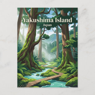 Yakushima-Insel Japan Postkarte