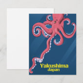 Yakushima Japan Travel Poster (Vorne/Hinten)