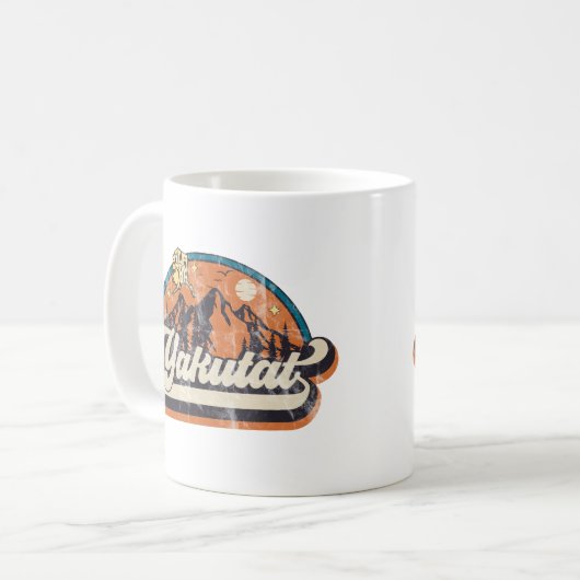 Yakutat, Alaska Kaffeetasse (Vorderseite Links)