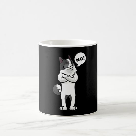 Yakutian Laika Stubborn Dog Kaffeetasse (Mittel)