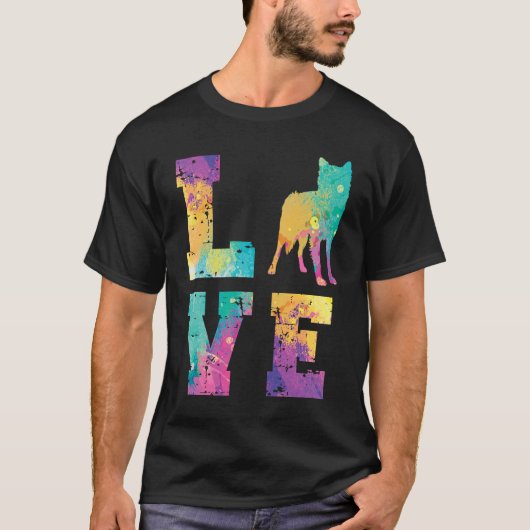 Yakutskaya Laika Love T-Shirt (Vorderseite)