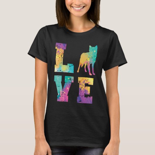 Yakutskaya Laika Love T-Shirt (Vorderseite)