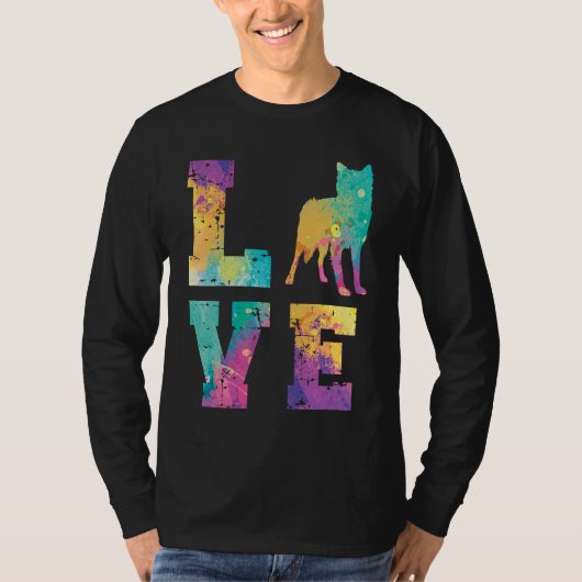 Yakutskaya Laika Love T-Shirt (Vorderseite)