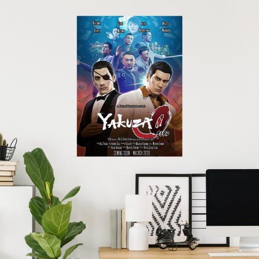 Yakuza 0 Film Poster (Heimbüro)