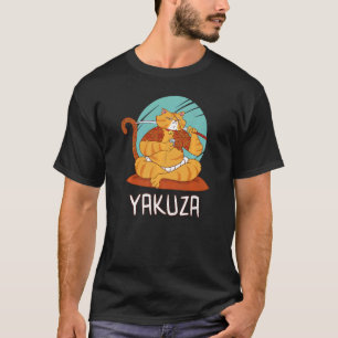 Yakuza-Katze Gokudo japanische Mafia Katana Japan T-Shirt