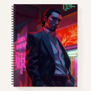 Yakuza Neon City Notizblock