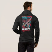 Yakuza-Stil Hoodie (Schwarz voll)