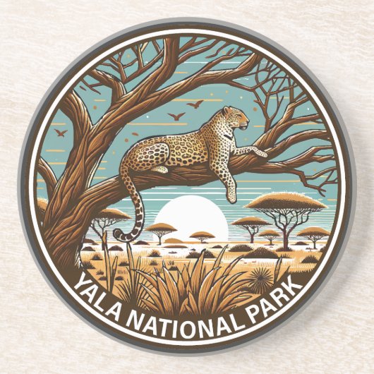 Yala Nationalpark Sri Lanka Getränkeuntersetzer (Vorne)