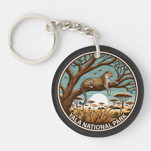Yala Nationalpark Sri Lanka Schlüsselanhänger (Vorderseite)